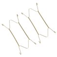thumbnail image 2 of Support de Vaisselle Flexible Décoratif, Doré, 8 Pouces, 2 of 7