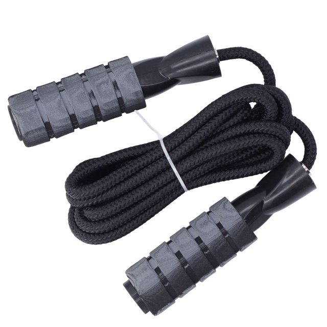 Corde, Prise Confortable Corde à Sauter /9.8 Pieds Résistante à l'Usure pour Modelage pour Entraînement Physique pour Entraînement Noir