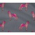 thumbnail image 4 of oneOone Cotton Flex Fabric Horse Block Print Fabric BTY 40 Inch Wide, 4 of 4