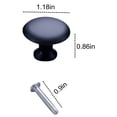 thumbnail image 3 of Hole Cabinet Knobs, Cabinet Hardware For Kitchen Cupboard Closet Bathroom Dresser Drawer 1PC, 3 of 6