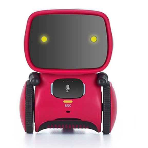 Contixo Kids Jouet Robot Intelligent Mini Robot Parlant Chantant Dansant Interactif Commande Vocale Capteur Tactile Reconnaissance Vocale Nourrisson Tout-Petit Enfants Robotique - R1 Pink