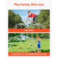 thumbnail image 3 of VEVOR Climbing Dome 10FT Geometric Dome Climber 1000LBS Loading Kids Jungle Gym, 3 of 9
