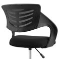 thumbnail image 5 of Modway Drafting Chair Office, Tall, Adjustable for Standing Desk, Black, 5 of 5