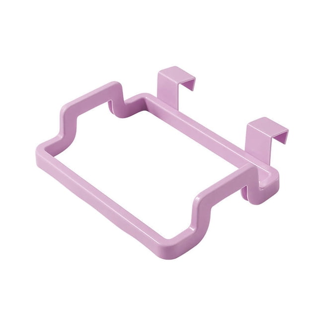 Kitchen Garbage Bag Holders Wall Mounted for Cabinet Door and Drawer with U shaped Design and Multifunctional Use