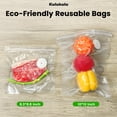 thumbnail image 4 of Kulukulu 2026 Upgraded Vacuum Sealer Set, Portable Vacuum Sealer Machine for Food Storage and Sous Vide + 30 Reusable Vacuum Seal Bags(15 Me, 4 of 7