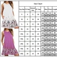 thumbnail image 2 of Women‘s Plus Size Sleeveless Swing Mini Dresses Summer Beach A Line Sundress, 2 of 3