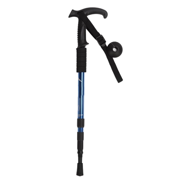 Telescopic Walking Stick Professional Aluminium Alloy Shock Absorption Adjustable Hiking Poles for Outdoor Hiking Camping and with Recreational Hikers and Trekkers