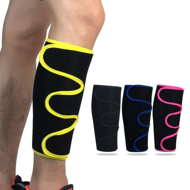 1 Pce Attelle de Mollet Ajustable - Attelle Tibiale, Enveloppe de Compression Qui Augmente la Circulation et Réduit l'Enflure - Manchon de Compression pour Mollet pour Douleur à la Jambe