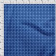 thumbnail image 4 of oneOone Rayon Indigo Blue Fabric Geometric Sewing Craft Projects Fabric Prints By Yard 56 Inch Wide, 4 of 4