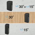 thumbnail image 4 of HOLACA Corner Adjustable Angle Mount (15/30/45 Degrees) And 5 Degrees Wedge Mount Combination Kit,Sync Module 2 Outlet Mount For Blink Video Doorbell,, 4 of 5
