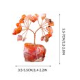 thumbnail image 2 of EGNMCR Room Decor, Home Decor Natural Colorful Crystal Stone Crushed Stone Wealth Tree Handwoven Amethyst Base Money Tree Home Decoration Crystal Money Treese, 2 of 6