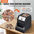 thumbnail image 2 of VEVOR Electric Coin Sorter and Wrapper Machine, 1 Count, 2 of 9