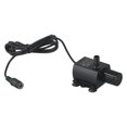 thumbnail image 2 of 300L/h Flow Rate Fountain Aquarium Mini DC 12V Brushless Motor Pump Pond Fish Tank Pool Circulating Submersible Water Pump, 2 of 12