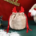 thumbnail image 3 of 10 Pieces Christmas Cloth Gift Bags, Christmas Gift Bags Cloth Bags, Drawstring Christmas Gift Pouch, 3 of 5