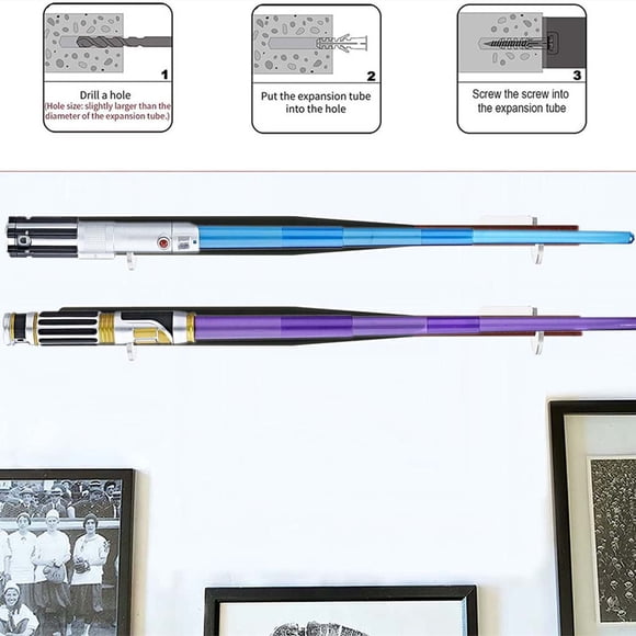2 Paires Support de Batte de Baseball en Acrylique Organisateur Horizontal de Battes de Softball Support de Collection Accessoires Cadeaux Transparent
