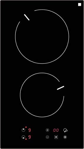 Ramblewood 2 Burner Electric Cooktop, EC2-18