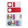 thumbnail image 2 of Autocollants de Dessin Animé PVC Panoramique Caméra PVC Autocollant Film de Protection Anti-Rayures pour Insta360 X3 Pirate, Rouge Brossé, 2 of 14