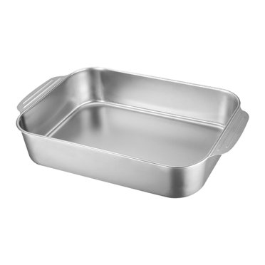 jinwen Poêle à Griller avec Poignées Surface Brossée Multifonctionnelle Confortable 5,4 cm de Profondeur