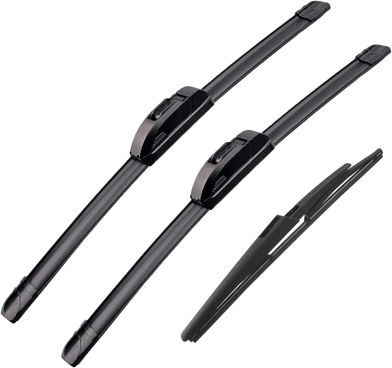 ORUYROP 24"+20" Windshield Wipers With 15" Rear Wiper Blade Sets Automotive Replacement for Volvo XC90 2002-2004,Easy For Installation (Pack of 3)