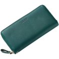 thumbnail image 1 of （3PCS）Wallet Leather Ladies Wallet Large Wallet Women With Zipper Gold Wallets Ladies Long (Green), 1 of 6