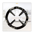 thumbnail image 2 of Cooker Shelf Stove Cooker Plate Coffee Moka Pot Stand Reducer Ring Holder Home Kitchen Moka Pot Tool 1PC, 2 of 7