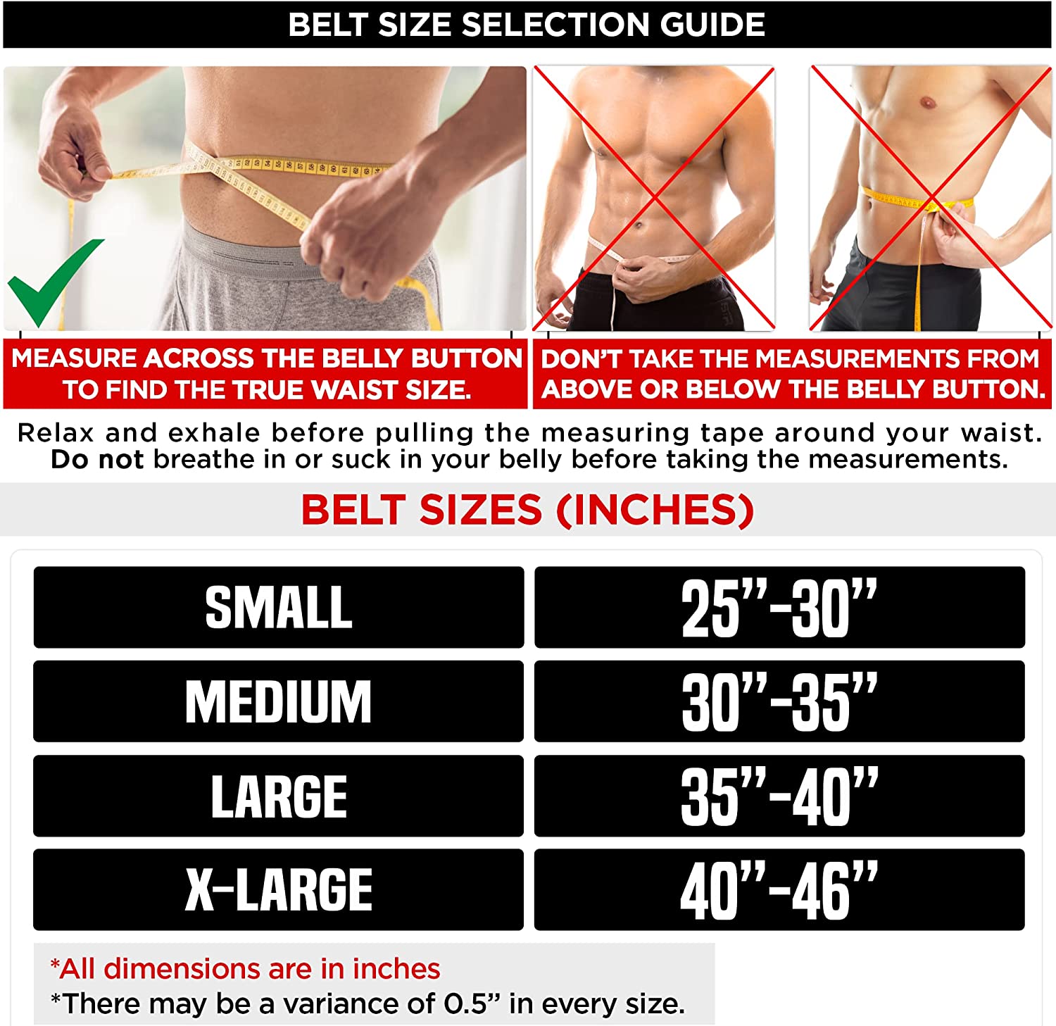 RDX Weight Lifting Belt, 6 Inch Curved Padded Back Lumbar Support, Functional Fitness Strength Training, Core Exercise Workout Bodybuilding Powerlifting Deadlifts Squats, Home Gym Equipment