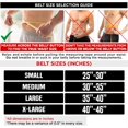 thumbnail image 1 of RDX Weight Lifting Belt, 6 Inch Curved Padded Back Lumbar Support, Functional Fitness Strength Training, Core Exercise Workout Bodybuilding Powerlifting Deadlifts Squats, Home Gym Equipment, 1 of 8