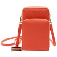 thumbnail image 1 of Zootealy Sac Bandoulière Mini pour Femmes avec Courroie Ajustable Motif Uni Sacs à Main Zippés Mini Sac d'Épaule Polyvalent Sac Imperméable Pochette Sac, 1 of 6