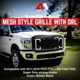 thumbnail image 2 of AMERICAN MODIFIED Grille en Maille Style Raptor pour Ford 2011-2016 F250/350/450/550, 2 of 12