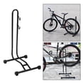thumbnail image 2 of MTB Bike Bicycle Floor Parking Rack Storage Display Stand rack garage fat With Hook, 2 of 9