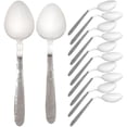 thumbnail image 3 of QUTETN2 PCS Mind Bend Spoon Spoons Magician Child Toddler Silver, 3 of 8