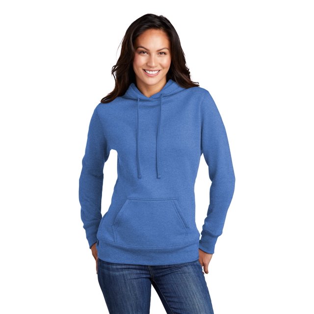 Port & Company Women's Core Fleece Pullover Hooded SweaT-Shirt LPC78H