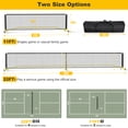 thumbnail image 3 of GIKPAL Filet Portable Pickleball avec Roues, Filet pour Cornichons de 22 Pi et Demi-Terrasse de 11 Pi avec Sac de Transport pour Entrée et Cour Arrière, 3 of 6
