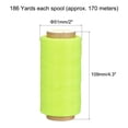 thumbnail image 2 of Unique Bargains 186 Yards 210D/1mm Leather Sewing Thread Polyester Waxed Cord, Lime, 2 of 5