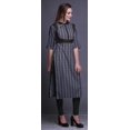 thumbnail image 3 of Bimba Kurta Imprimée Tunique Droite Hauts Femmes Tenue d'Été Kurti pour Dames, 3 of 5