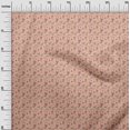 thumbnail image 3 of oneOone Silk Tabby Dark Peach Fabric Floral Sewing Craft Projects Fabric Prints By Yard 42 Inch Wide, 3 of 4