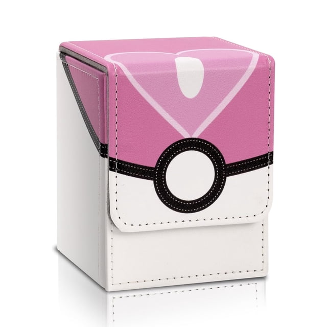 Collectible Trading Card Cases, Card Deck Box Storage Box Case Magnetic Deck Box cardholder , Can hold around 100 cards
