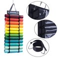 thumbnail image 4 of Vinyl Roll Holder Vinyl Storage Rack with 12/24 Compartments Wall Mount/Hanging Over The Door Vinyl Storage, 4 of 8
