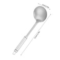 thumbnail image 2 of Riforla Pure Titanium Spatula Cookware Kitchen Cooking Utensils Set Kitchen Accessories Cooking Shovel Wok Spatula Long Handle Shovel Wok Cooking Utensils Clear, 2 of 3