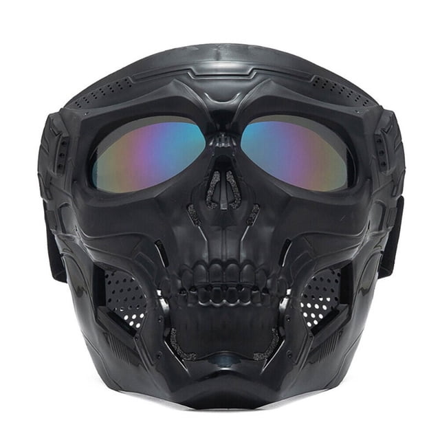 Breathable Face Mask,Breathable Face Masks Off Road Motorcycle Goggles Sports Riding Goggles Face Mask Motorcycle Riding Mask Helmet Cloth Face Mask,Skull Face Mask,Cloth Face Masks