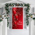 thumbnail image 4 of Huanglei Christmas Door Decoration Door Cover Hanging Cloth Holiday Party Layout Scene Background Cloth, 4 of 4