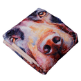 thumbnail image 1 of Pets, Paws and Ideas Couverture Imperméable pour Animaux de Compagnie pour Chiens et Chats, Protecteur Réversible pour Meubles, Lit et Canapé, Anti-Déversement, Lavable, Housse en Flanelle Sherpa Douce Motif Patte Noire, 1 of 7