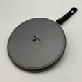 thumbnail image 3 of Starfrit La Forge Classic 9.5" Flat Tava Pan, Ideal for Thin Crepes, Dosas, Chapatis, Parathas and More, Non-Stick Forged Aluminum, Oven Safe, Black, 3 of 5