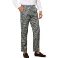 thumbnail image 5 of INSPIRE CHIC Printed Pants for Men's Straight Fit Leopard Printed Trousers 36 Gray, 5 of 5