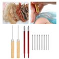 thumbnail image 2 of Doll Hair Rooting Tools Doll Making Supplies Doll Hair Rooting Doll Rooting Tool 10x0.8mm, 2 of 8