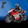 thumbnail image 1 of Liquidation de Jouets pour Enfants à Moins de 5 $! kkbbma Moto RC Télécommandée, 2,4 g 1/10 Grande Vitesse Moto RC Télécommandée de Country Cascade Moto de Dérive Course pour Garçons Filles 5-12 Ans Enfants, 1 of 9