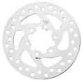 thumbnail image 4 of Mosiee Nouveau Disque de Frein Pratique, Rotor de Disque, Rotors Routiers, Argent Inoxydable, Boulons 145 mm, Disque de Frein pour Ninebot F20 F30 F40, 4 of 9