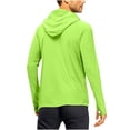 thumbnail image 3 of Besolor Chandails à Capuchon de Protection Solaire UPF 50+ pour Hommes, Manches Longues, Pêche, Randonnée, Course, Légers, Séchage Rapide, 3 of 4