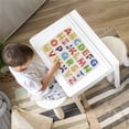 thumbnail image 2 of Jindong Kids Wooden Peg Puzzles Set with Alphabet Numbers Fruits Animals and Vehicles, 2 of 9