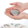 thumbnail image 2 of Ptwola Stainless Steel Soap Odour Reducer for Kitchen and Outdoor Use – Heart Shaped Soap Dispenser Stainless Steel Scent Cleaner Dishwasher Safe and Versatile Cleaning Cleaning Solution, 2 of 7